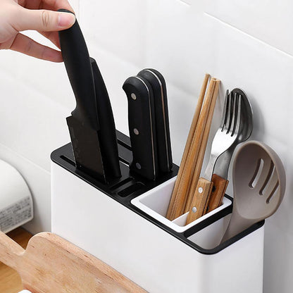 Държачи за съхранение на съдове и прибори Кухненски ножове Пластмасови стелажи за съхранение за кухненски шкаф