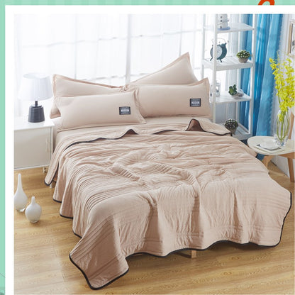 Cooling Blankets Pure Color Summer Quilt Plain Summer Cool Quilt Compressible Air-conditioning Quilt Quilt Blanket