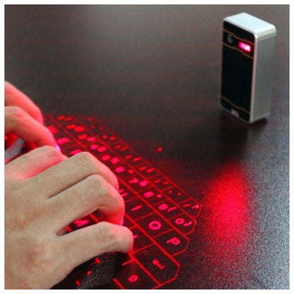 Bluetooth безжична лазерна клавиатура