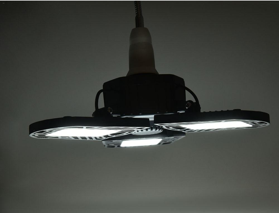 General Deformable Lamp Garage Light Radar Warehouse Industrial Lamp Home Lighting High Intensity